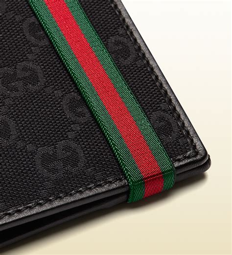 gucci black wallet men|Gucci men's wallet outlet.